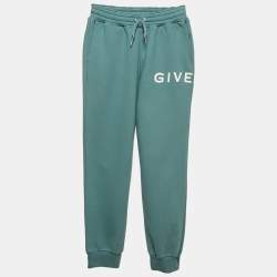 Givenchy Kids Greyish Green Fleece 4G Jogger 12+ Yrs
