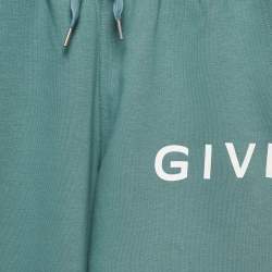 Givenchy Kids Greyish Green Fleece 4G Jogger 12+ Yrs