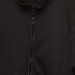 Pre Owned Givenchy Kids Black Jersey Zip-Up Track Jacket 12Yrs