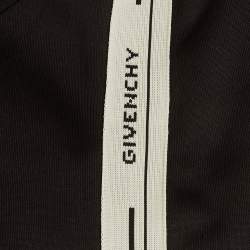 Pre Owned Givenchy Kids Black Jersey Zip-Up Track Jacket 12Yrs