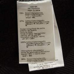 Pre Owned Givenchy Kids Black Jersey Zip-Up Track Jacket 12Yrs