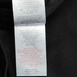 Pre Owned Givenchy Kids Black Logo Print Jersey T-Shirt 8Yrs