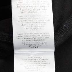 Pre Owned Givenchy Kids Black Logo Print Jersey T-Shirt 8Yrs