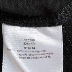 Pre Owned Givenchy Kids Black 4G Logo Detail Jersey Crewneck T-Shirt 12+Yrs