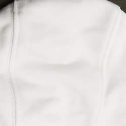 Pre Owned Givenchy Green Jersey Long Sleeve Side Stripe Hoodie 6 Yrs 
