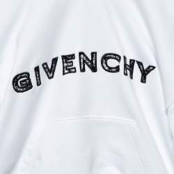 Givenchy Kids White Logo Embroidered Skirt & Hoodie Set 6 Yrs