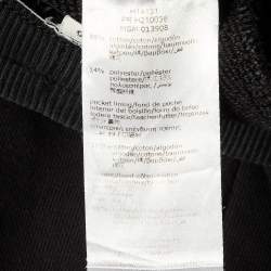 Givenchy Kids Black Cotton Logo Embroidered Joggers Size 6 Yrs 