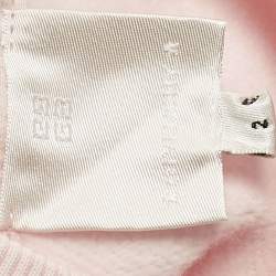 مملوكة مسبقًا فستان مزخرف قطن بشعار وردي للأطفال من جيفنشي 2 سنة