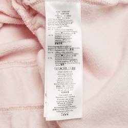 مملوكة مسبقًا فستان مزخرف قطن بشعار وردي للأطفال من جيفنشي 2 سنة