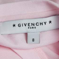 Givenchy Pink Logo Print Jersey T-Shirt (8 Yrs)