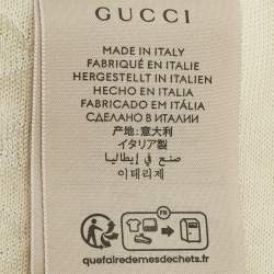 Gucci Cream Logo Intarsia Knit Socks (10)