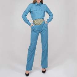 Pre Owned Gucci Beige GG Supreme Star Canvas Belt Bag