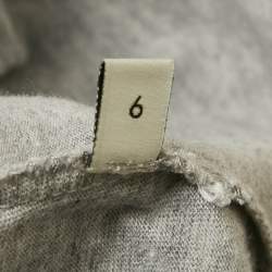 Pre Owned Gucci Kids Grey Blind For Love Print Jersey T-Shirt 6 Yrs