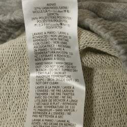 Pre Owned Gucci Kids Grey Big Cotton Jersey Cat Applique Sweatpants 10 Yrs