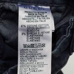 Pre Owned Gucci Kids White / Blue Cotton T-Shirt & Denim Set 18/24 Months 