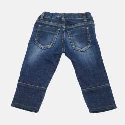 مملوكة مسبقًا Gucci Kids Blue Denim Jeans 4 Yrs