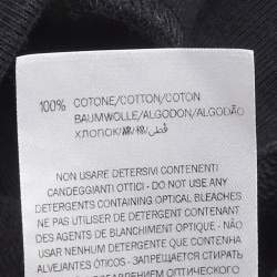 Pre Owned Gucci Kids Black Logo Print Cotton Sweater 4Yrs