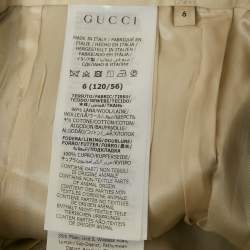 Pre Owned شورت جاكار غوچي أطفال أخضر زخرفة جي 6 سنوات