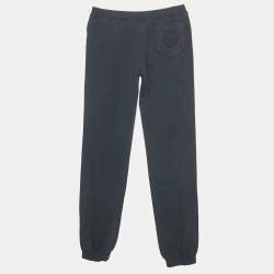 Pre Owned بنطال رياضي  جيرسي أزرق غوتشي للأطفال 12 سنة