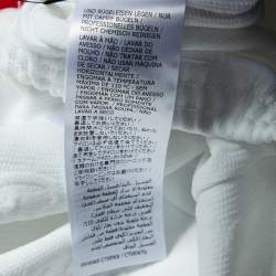 Pre Owned Gucci White GG Embossed Jersey Shorts 12 Yrs