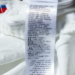 Pre Owned Gucci White GG Embossed Jersey Shorts 12 Yrs