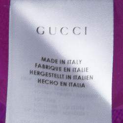 Gucci Purple Brocade Cap Sleeve Dress 8 Yrs
