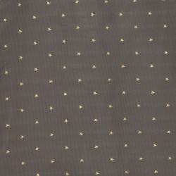 Gucci Kids Grey Star Pattern Silk Blend Dress Size 6 Yrs