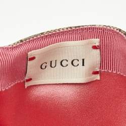 Gucci Kids Beige Coated Canvas Unicorn Baseball Cap M