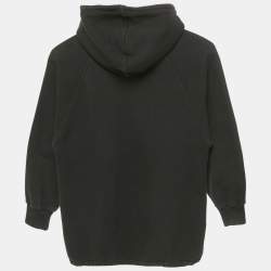 Pre Owned Gucci Kids Green Web Trim Cotton Sweatshirt and Sweatpants 8Yrs