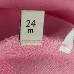 مملوكة مسبقًا Gucci Kids Pink Jersey A-Line Dress 24 M