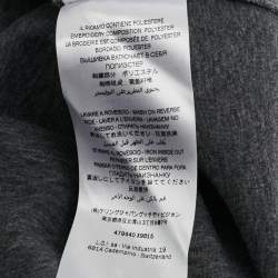 Pre Owned Gucci Kids Grey Sequin Diamond Neoprene Sweater 6Yrs