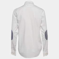 Hackett White Cotton Full Sleeve Button Front Shirt 15-16 Yrs