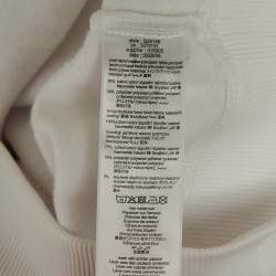 Hugo Boss Kids White Printed Cotton Hoodie 12 Yrs 