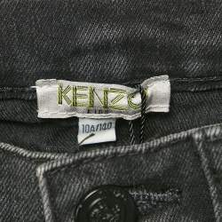 Kenzo Kids Grey Denim Skinny Jeans 10 Yrs Waist 22"