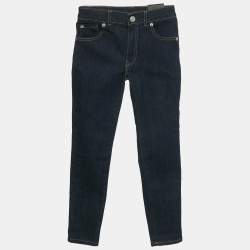 Pre Owned جينز كينزو أطفال نيلي ضيق 8 سنوات/خصر 22 بوصة