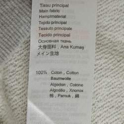 Pre Owned Kenzo Kids Grey Printed Cotton Knit Sweatshirt 6Yrs