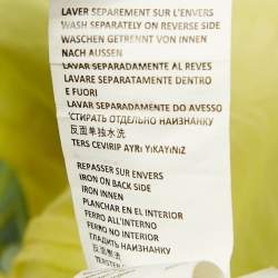 Pre Owned فستان كينزو أزرق/أصفر قطن بروادريه أنغلايز 12 سنة