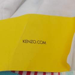 Pre Owned Kenzo Kids Multicolor Floral Print Cotton Dress 12Yrs