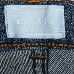 Pre Owned Lanvin Kids Blue Denim Jeans 10 Yrs Waist 26"