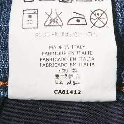 Pre Owned Lanvin Kids Blue Denim Jeans 10 Yrs Waist 26"