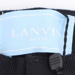 Pre Owned Lanvin White Bermudas Stretch Cotton Shorts 5 Yrs