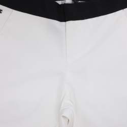 Pre Owned Lanvin White Bermudas Stretch Cotton Shorts 5 Yrs