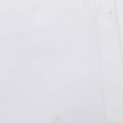 Pre Owned Lanvin White Bermudas Stretch Cotton Shorts 10 Yrs
