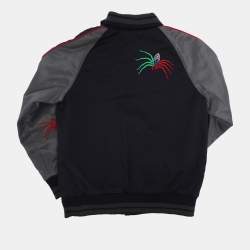 Pre Owned Lanvin Multicolor Cotton and Nylon Spider Embroidered Jacket 6 Yrs