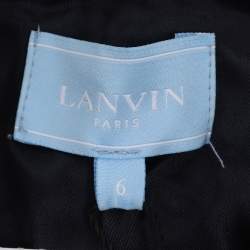 Pre Owned Lanvin Multicolor Cotton and Nylon Spider Embroidered Jacket 6 Yrs