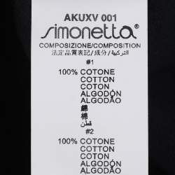 Pre Owned Lanvin Navy Blue Spider Print Jersey Sweater 4 Yrs