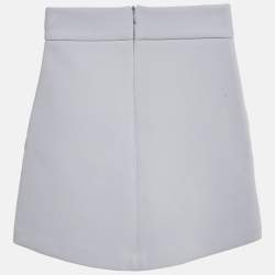 Pre Owned Little Lady Empire Kids Blue Pearl Detail Skylar Skirt 6Yrs 