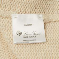 Loro Piana Patterned Cashmere Knit Short Dress 10Yrs