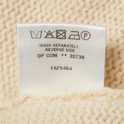 Loro Piana Patterned Cashmere Knit Short Dress 10Yrs