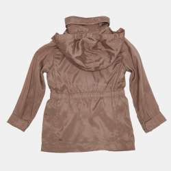 Pre Owned Loro Piana Kids Pink Silk Blend Jacket 4Yrs